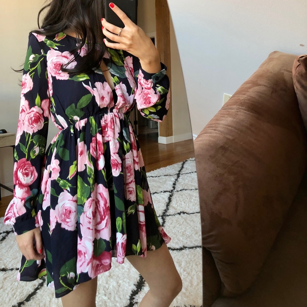 Floral dress XS